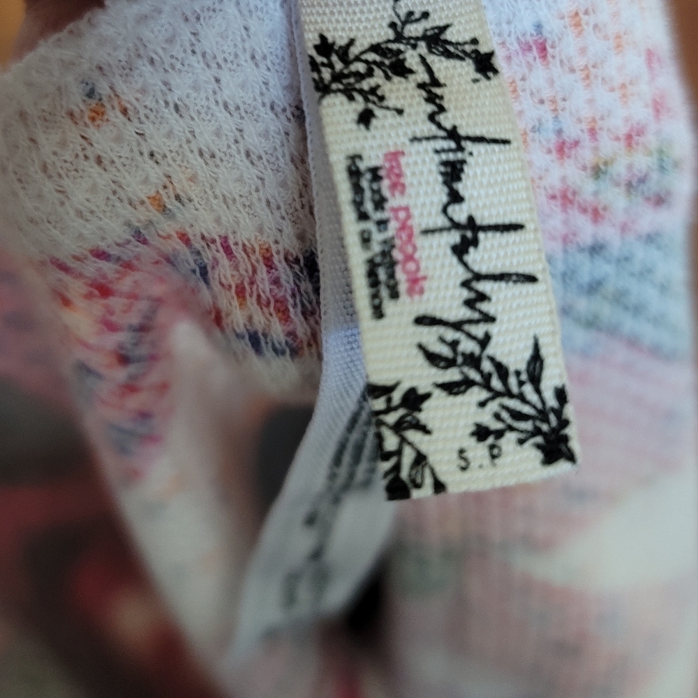 Free People Intimately, Cropped Patchwork Thermal… - image 8